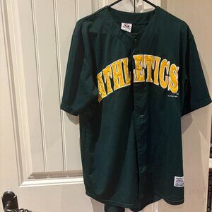 Oakland Athletics Jersey Green Adult Male Large